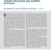 Emploi : 17% des jeunes sans emploi ni formation (CAE)