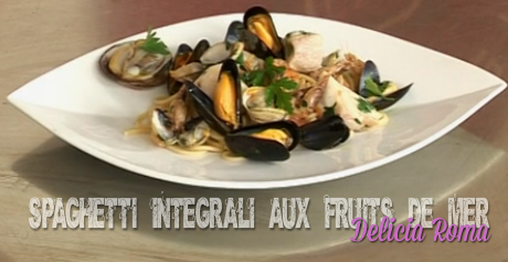 Spaghetti integrali aux fruits de mer