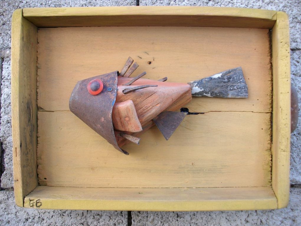 Georges Bellut - Album sculptures poissons 8
