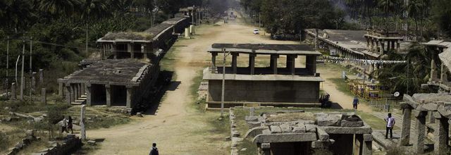 INDE - KARNATAKA - HAMPI - TRACES