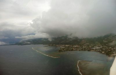 Moorea vue du ciel