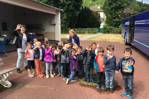 Départ pour le retour à l'école 