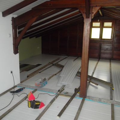 réalisation de la mezzanine