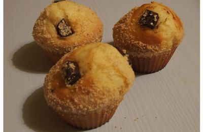 Muffins aux pépites de chocolat