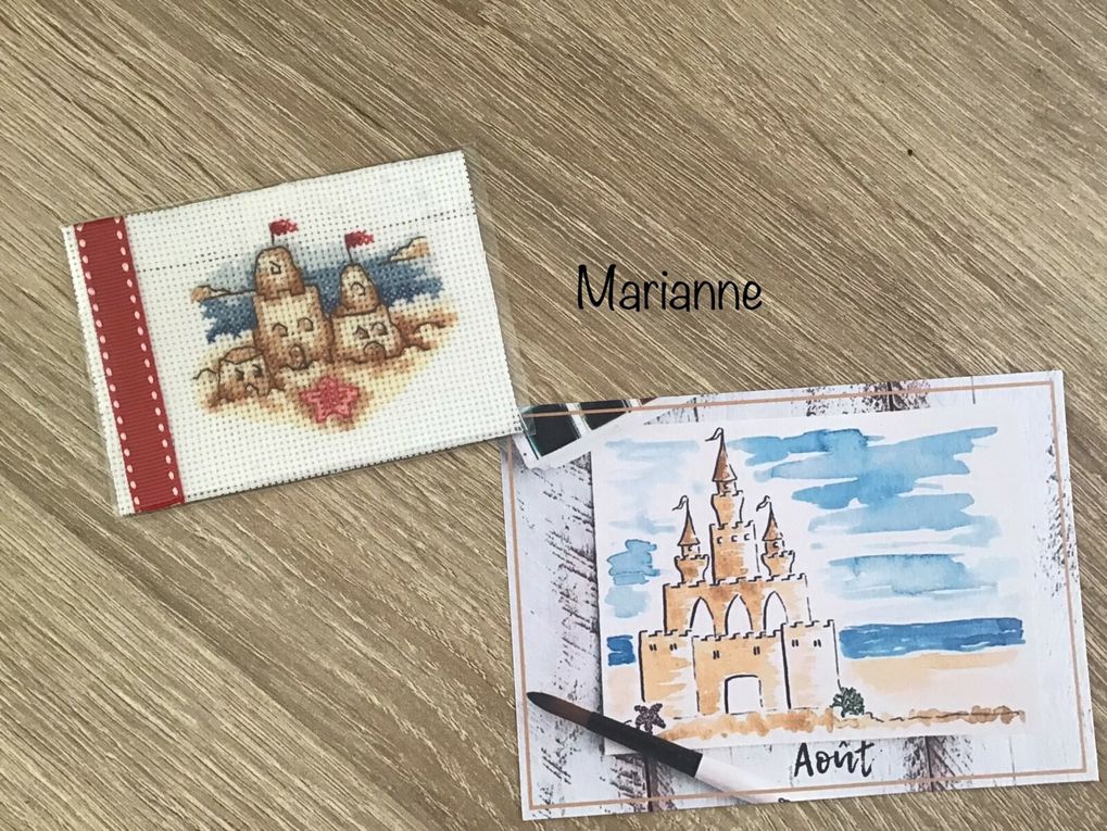 Echange atc @me - thème mer