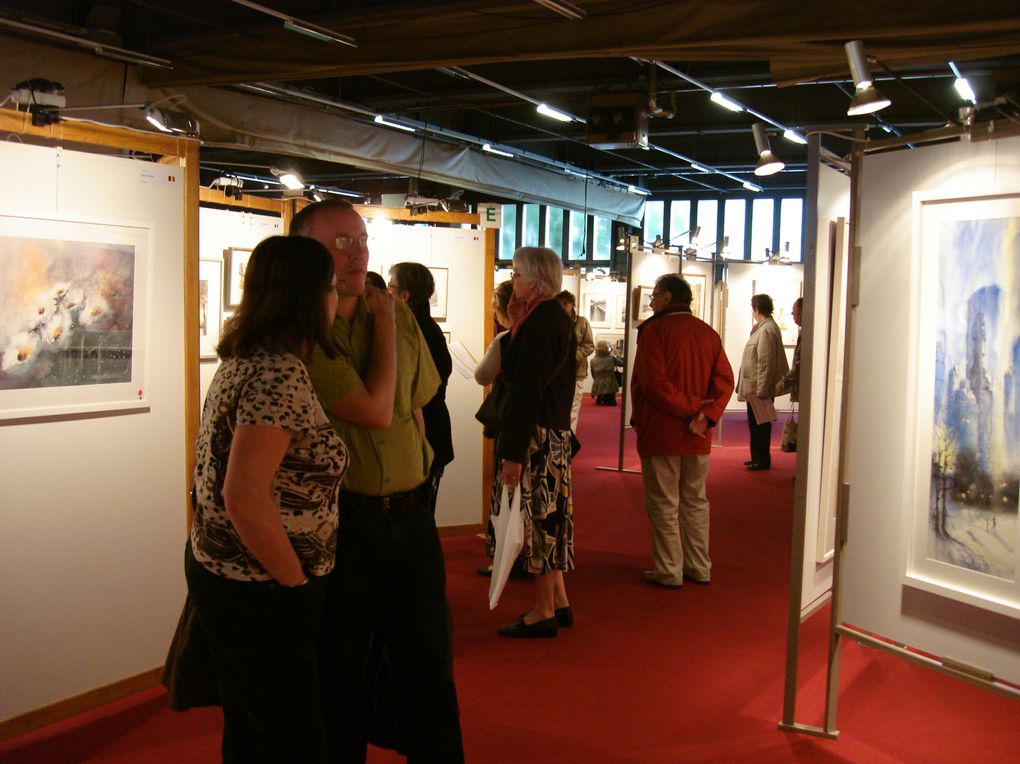Sortie des Amis des Arts au salon de l'aquarelle à Namur le 14 Mai 2011