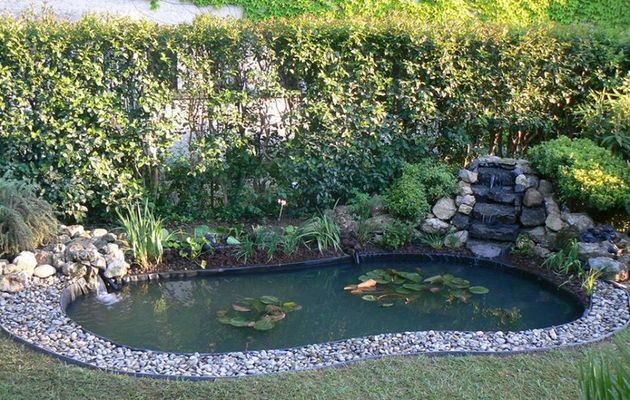 Moules pour bassin jardin