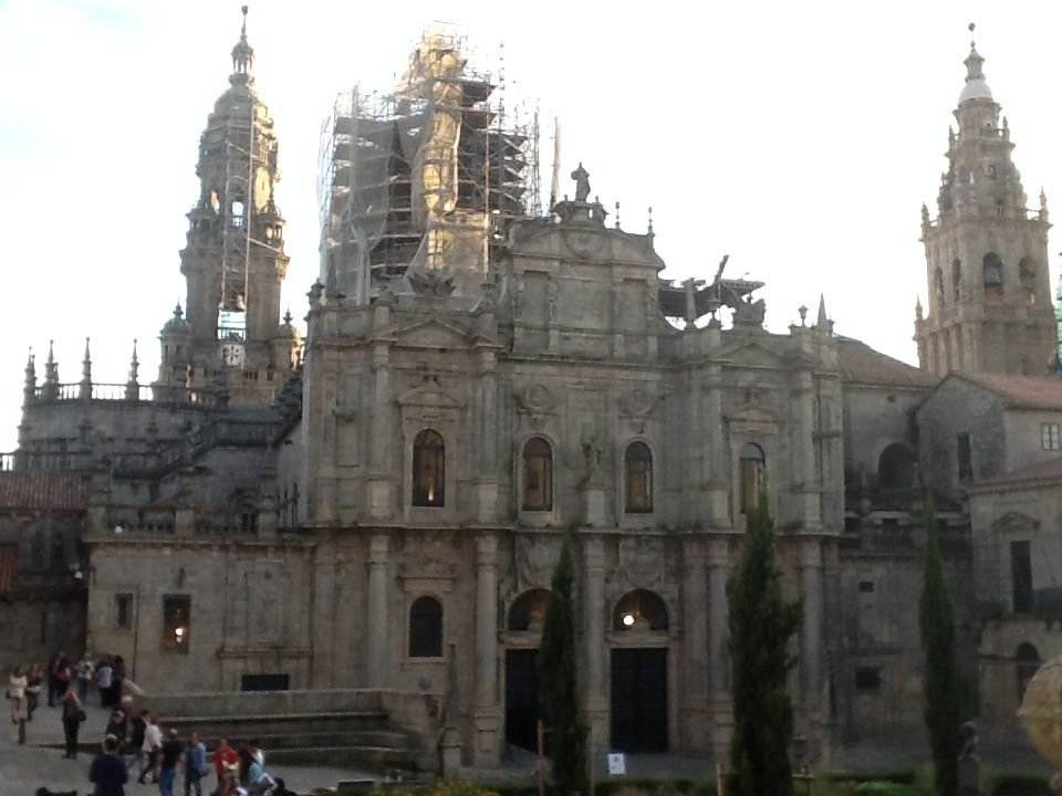 La cathédrale est actuellement en travaux.....