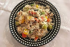 Salade de riz à la méridionale