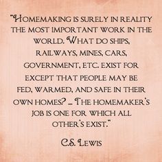 A True Homemaker - Part 1