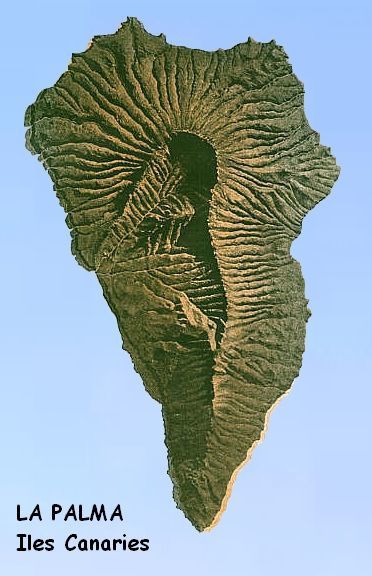 balades dans l'ile de La Palma (hors Santa Cruz), au nord ouest de l'Archipel des Iles Canaries.