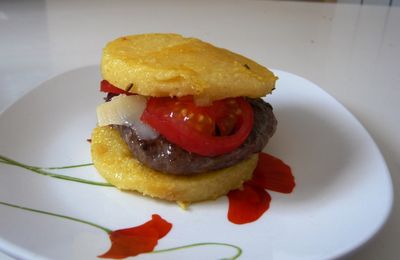 Burger de polenta!