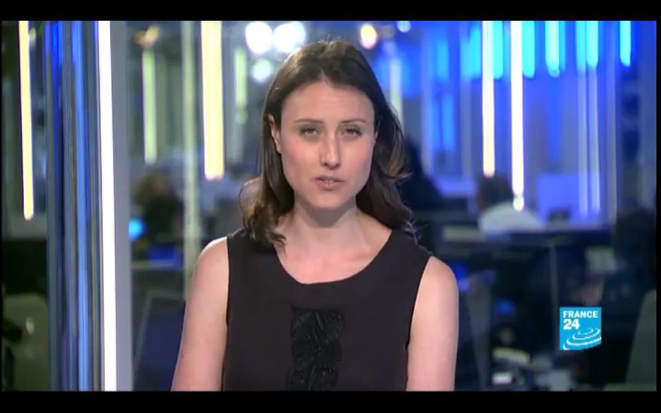 [2012 06 04] AUDE LECHRIST - FRANCE 24 - PARIS DIRECT @23H00