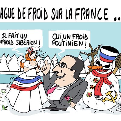 Vague de froid sur la France...