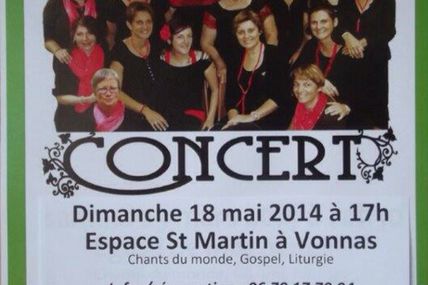 Concert Chor'Elles à Vonnas.!!!