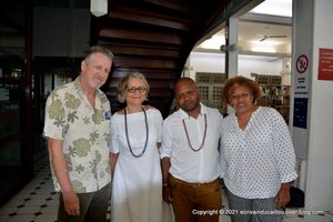 Conférence à la bibliothèque Bernheim avec Seloua Luste Boulbina