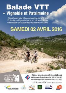 Balade VTT « VIGNOBLE ET PATRIMOINE »