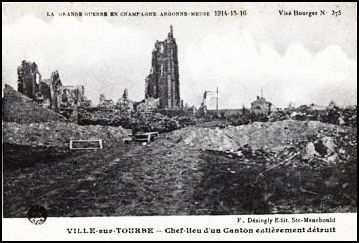 ruines de Ville sur Tourbes