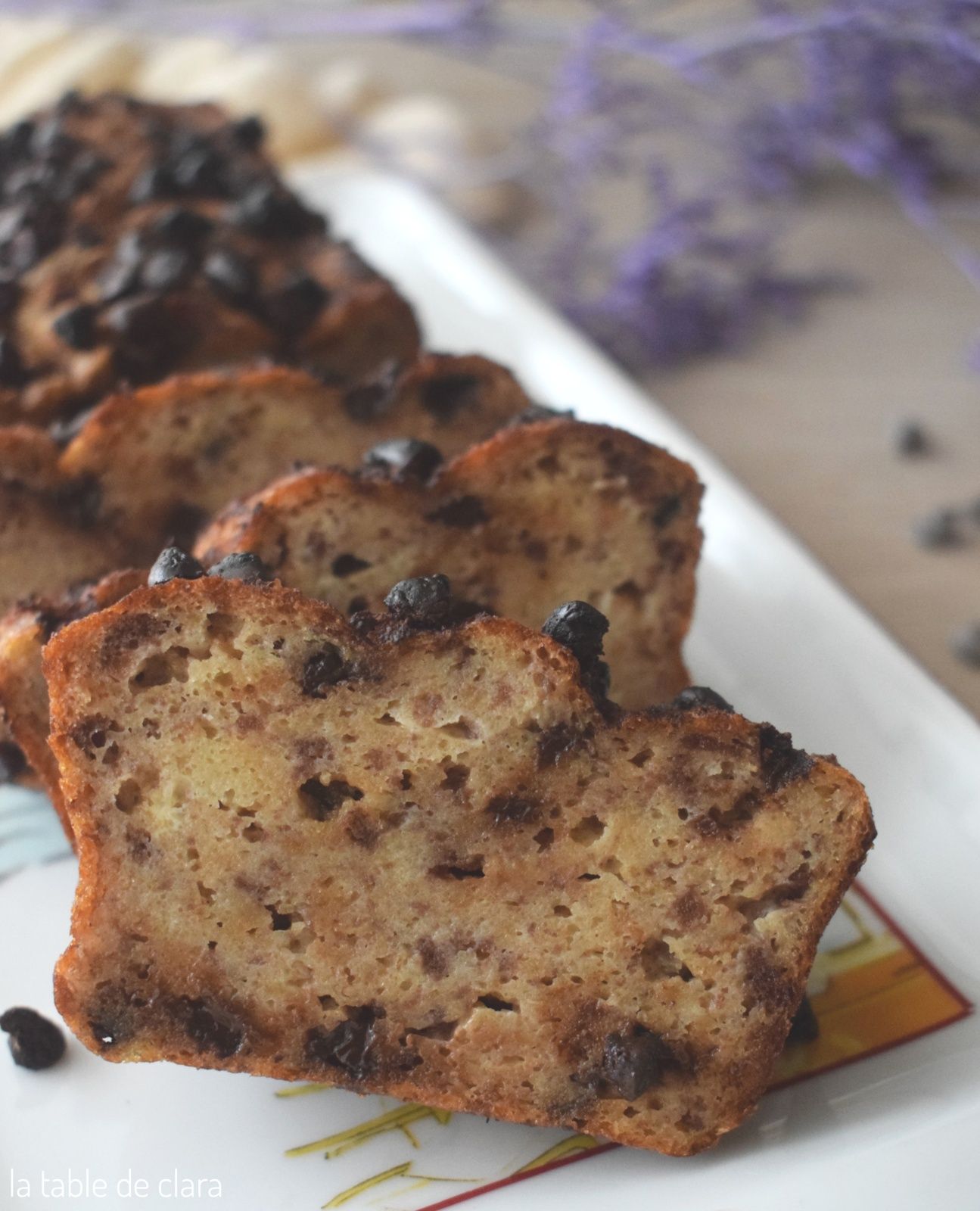 Pudding madeleines chocolat