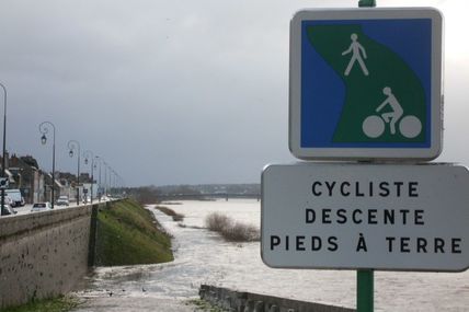 Risques d'inondations sur l'eurovélo6 