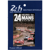 Aimant affiche 24h du Mans 1964