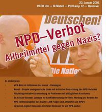 23.1.08 19:00 | Podiums-Talk zur Wahl | Hannover, Postkamp 12