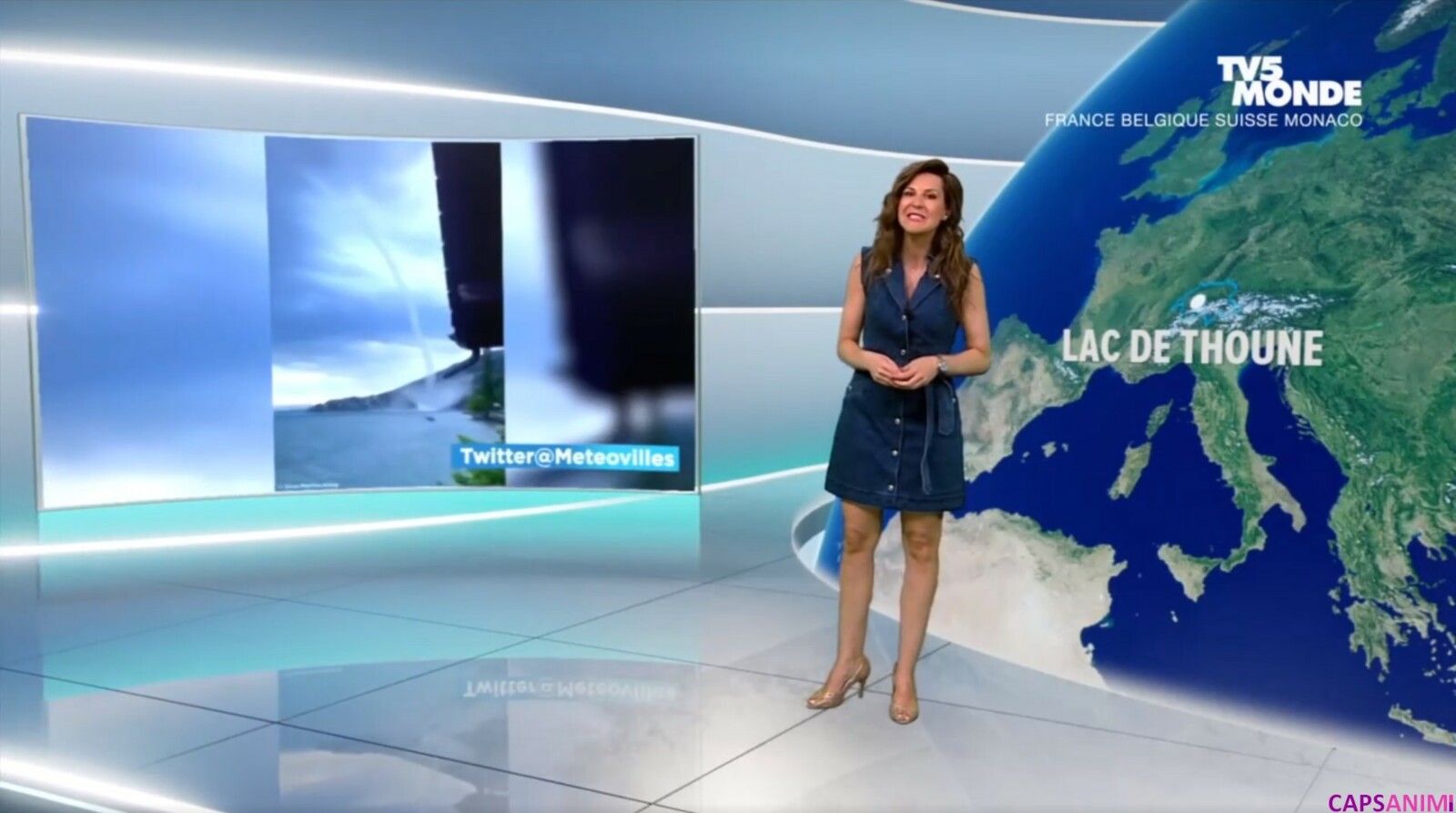 Daniela Prépeliuc Météo (TV5 Monde) Jeudi 1er Juin 2023 Les