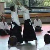 Tamura performing yokomen uchi ikkyo