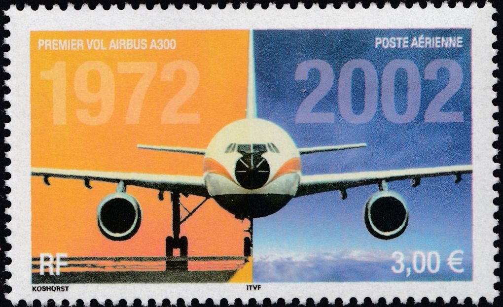 Philatélie et histoire. De 1959 à 202x. Aviation et espace.
