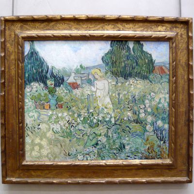 Mademoiselle Gachet au jardin, tableau de Vincent Van Gogh