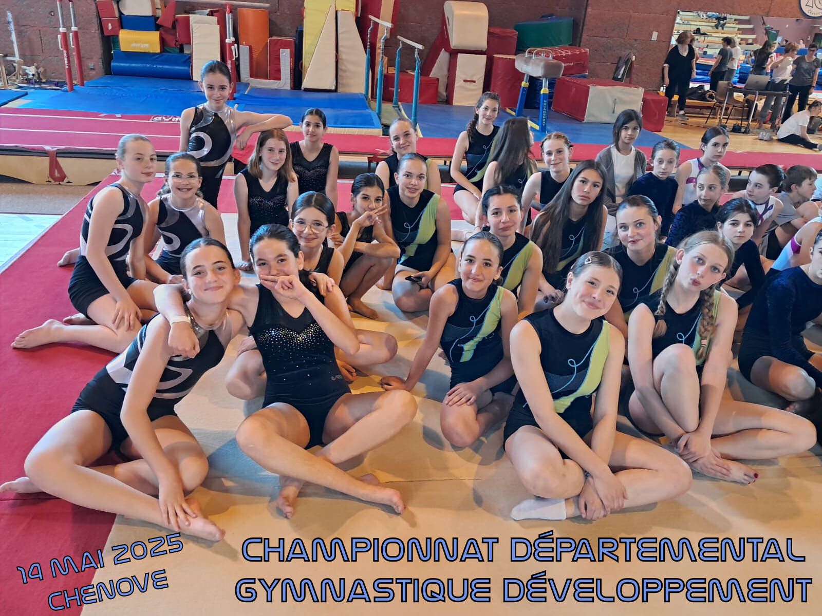 CHAMPIONNAT DEPARTEMENTAL GYMNASTIQUE DEVELOPPEMENT 2024/2025