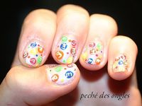 Nail art - M&amp;M'S