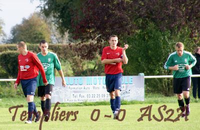 EQUIPE A: TEMPLIERS 0 - 0 AS2A