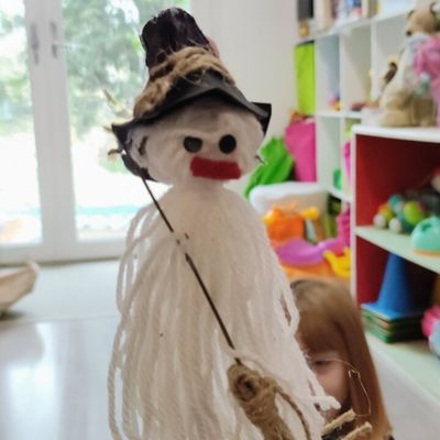 Halloween sorcière et Momie