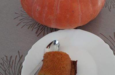 🎃 Un gâteau marbré au potiron et au chocolat !🎃