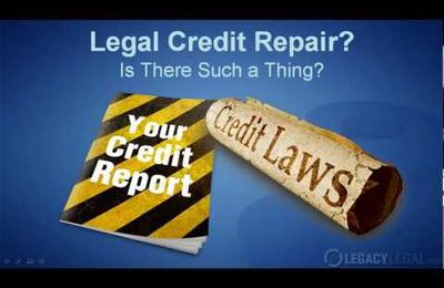 Precisely What Is Legal Credit Repair 