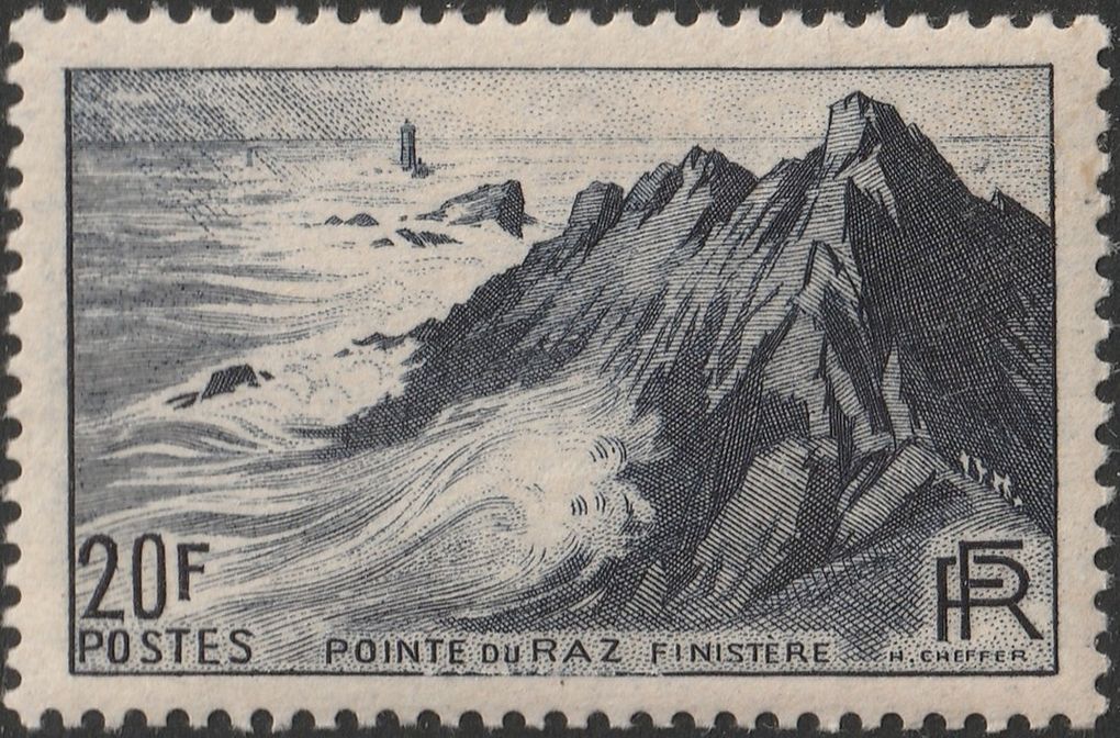 La Bretagne dans la philatélie française (2/). Le Finistère