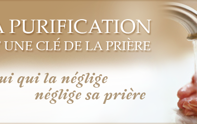 Quelques éclaircissements importants sur la purification