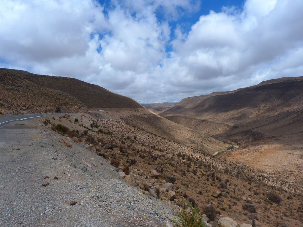 traversée de l'Altiplano, survol des lignes de Nazca et traversée du désert jusqu'au Pacifique !!!