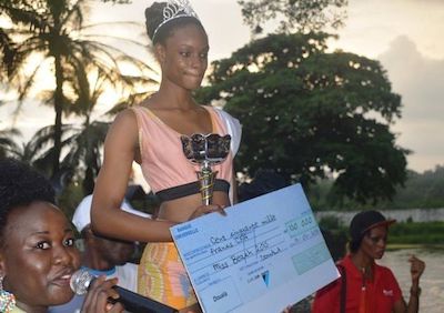 Ci-devant la miss beach du Cameroun