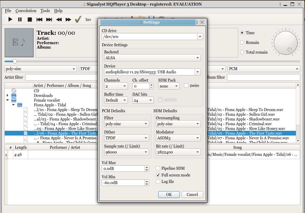 external control application for hqplayer mac