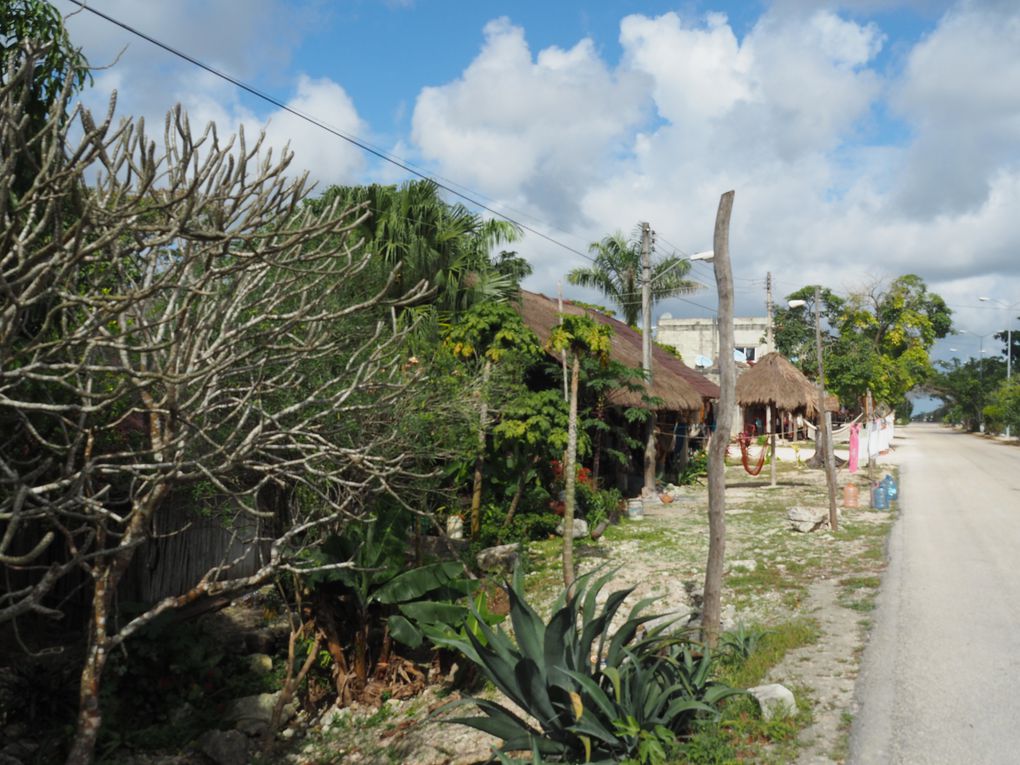 Le village de Francisco Uh May (environ 2500 habitants, vivant principalement de l'artisanat)