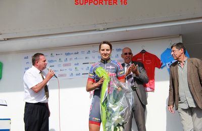 LES PODIUMS de la 3e ETAPE à St HILAIRE de VILLEFRANCHE