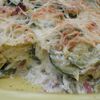 Gratin de courgettes au "Boursin"