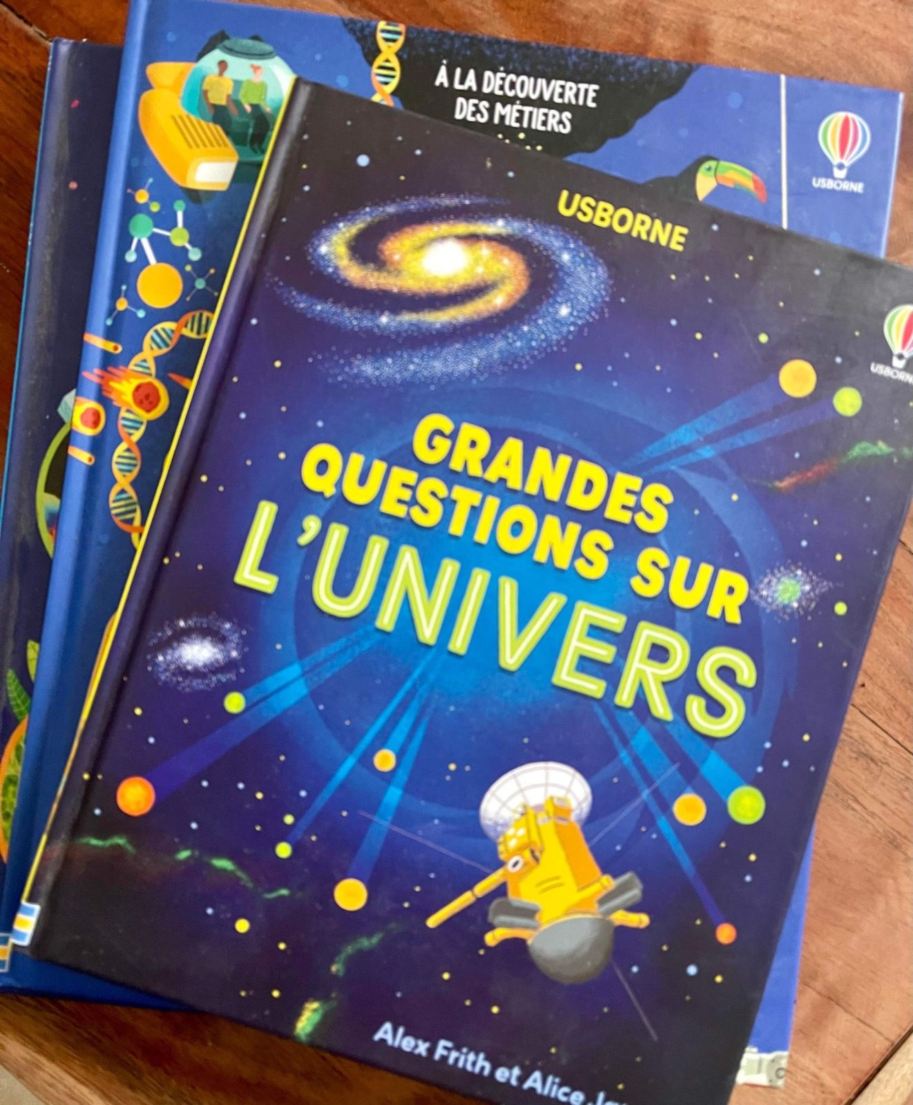 science avec livres jeunesse Usborne