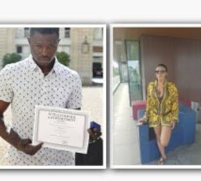 Grace Mbizi La Sexy Rencontre Akutani Na Mamoudou Gassama Le Héros Qu'a Sauvé Un Enfant À Paris