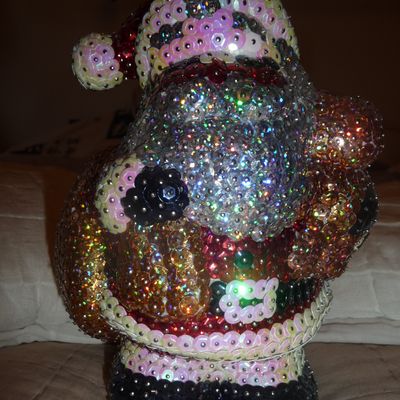mon petit père noël en sequins
