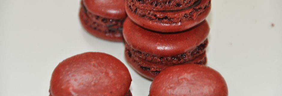 Macarons au chocolat