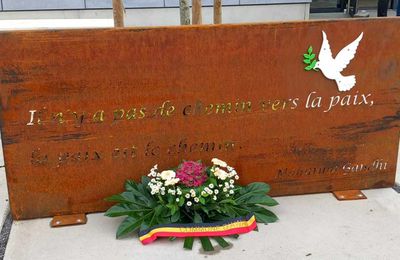 AWANS: 16 mai 2024: Inauguration du Monument pour la Paix.