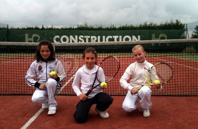 Clémentine et ses copines du tennis